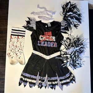 Spirit Halloween Zombie Fear Leader costume size child large 12-14